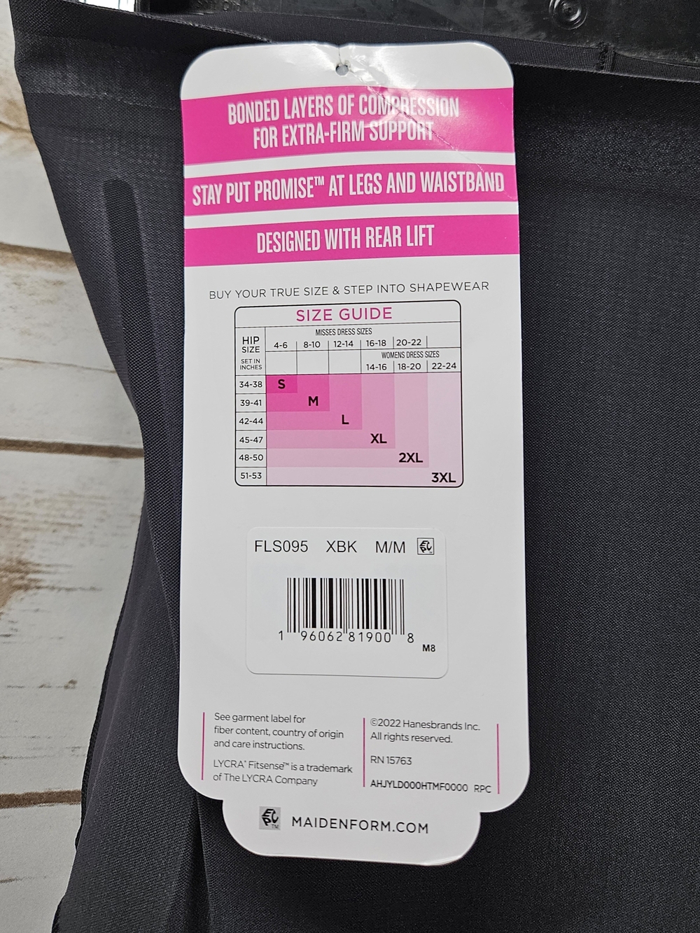 Maidenform Flexees Sculpts High Waist Thigh Slimmer Cool Comfort Size Medium - Picture 8 of 8